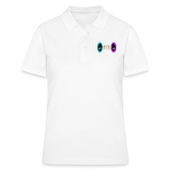 L’évolution à travers les portails - Polo Femme - blanc - Devant - Ailine (174cm)
