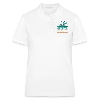 Nager - Polo Femme - blanc - Devant - Ailine (174cm)