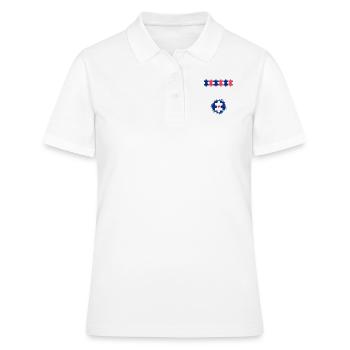Autismus Mädchen Asperger Syndrom - Frauen Polo Shirt - Weiß - Vorne - Ailine (174cm)