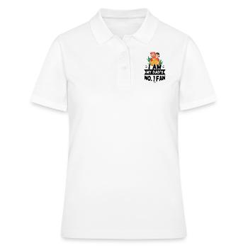 Papa est le meilleur homme de l’année - Polo Femme - blanc - Devant - Ailine (174cm)