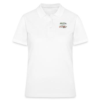 Préférence florale Humour - Polo Femme - blanc - Devant - Ailine (174cm)