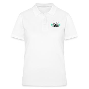 Miami - Polo Femme - blanc - Devant - Ailine (174cm)