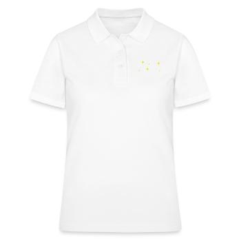 Stars - Frauen Polo Shirt - Weiß - Vorne - Ailine (174cm)