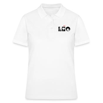 Léo - Polo Femme - blanc - Devant - Ailine (174cm)
