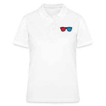 3D glasses - Polo Femme - blanc - Devant - Ailine (174cm)