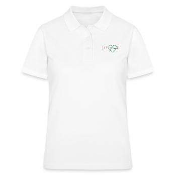 Styrie Fréquence - Polo Femme - blanc - Devant - Ailine (174cm)