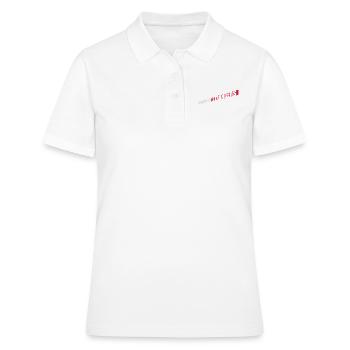 Citation Restons Strangers - Polo Femme - blanc - Devant - Ailine (174cm)