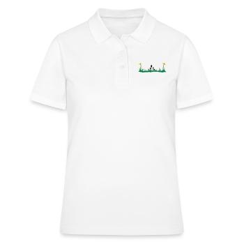 magic mushroom - Polo Femme - blanc - Devant - Ailine (174cm)