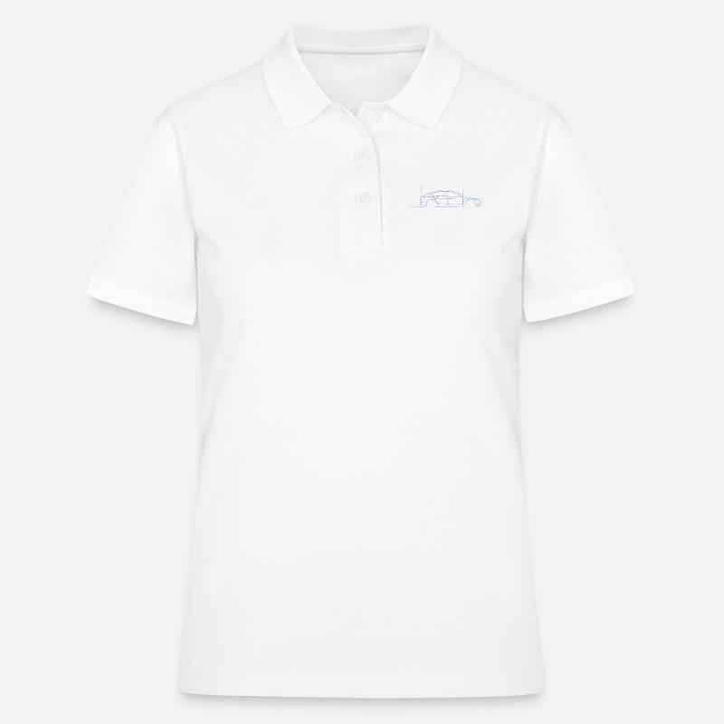 Elektrisch - E Auto - M3 - Frauen Polo Shirt - Weiß