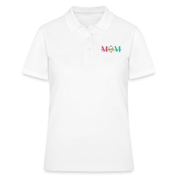 Best Mom bunt 2 - Frauen Polo Shirt - Weiß - Vorne - Ailine (174cm)