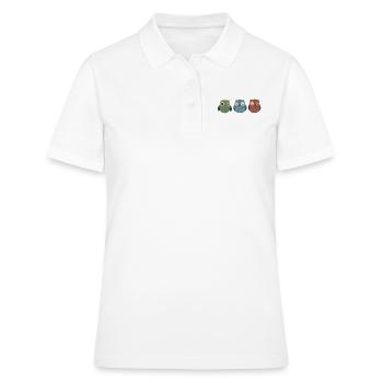 Chouette - Polo Femme - blanc - Devant - Ailine (174cm)