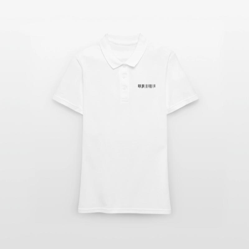 Barcode bar code strip codes Women's Polo Shirt