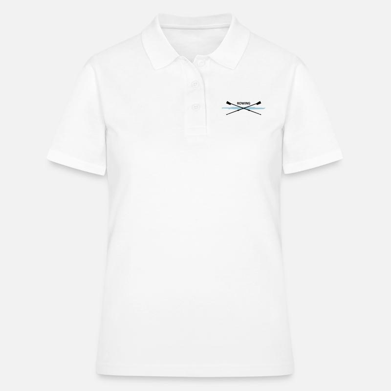 Rowing, Crew - Women's Polo Shirt - white