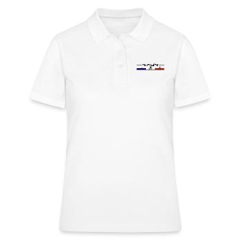 triathlète - Polo Femme - blanc - Devant - Ailine (174cm)