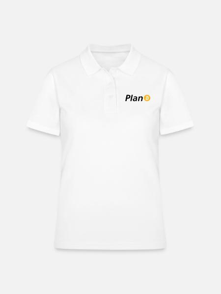 Plan B - Polo Femme - blanc