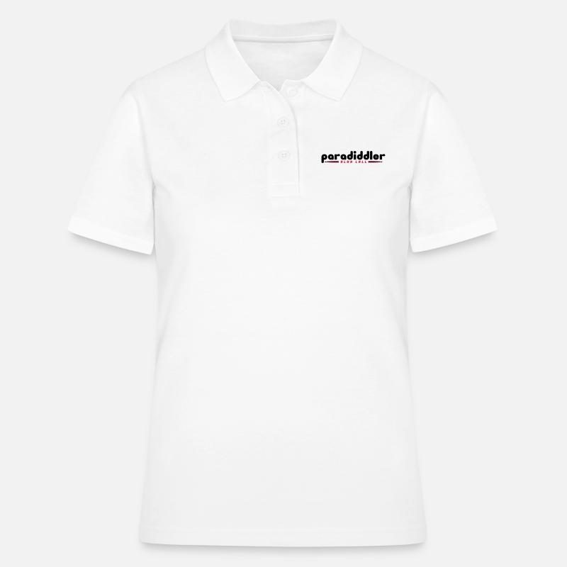 Paradiddler - Women's Polo Shirt - white