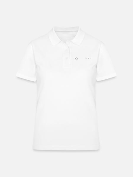 solar system - Women's Polo Shirt - white