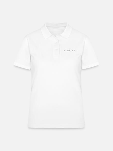 Skyline - Coburg - Frauen Polo Shirt - Weiß