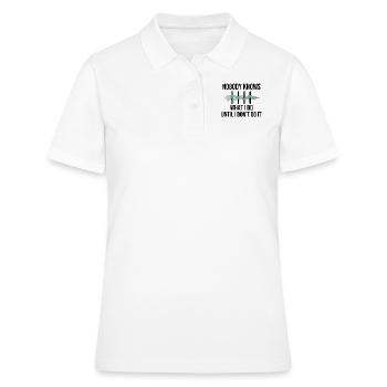 Sound Engineer Gift Sound Engineer Sound Engineer - Women's Polo Shirt - white - Front - Ailine (174cm)