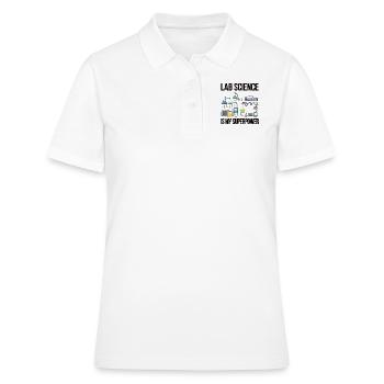 Laboratory Technician Medical Technician Laboratory Technician Lab Tech - Women's Polo Shirt - white - Front - Ailine (174cm)