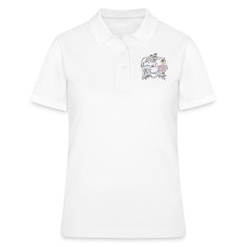 Danseuse de ballet ballerine danseuse de ballet - Polo Femme - blanc - Devant - Ailine (174cm)