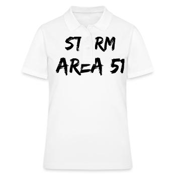 STORM AREA 51 - Polo Femme - blanc - Devant - Ailine (174cm)