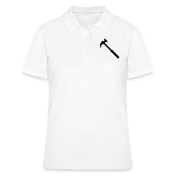 Hammer - Frauen Polo Shirt - Weiß - Vorne - Ailine (174cm)