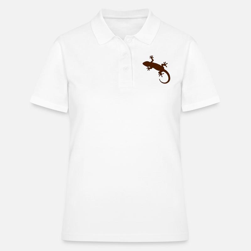 Gecko - Women's Polo Shirt - white