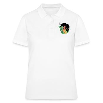 Jungle Book friends - Frauen Polo Shirt - Weiß - Vorne - Ailine (174cm)
