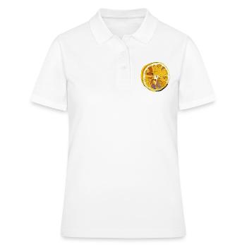 Zitrone - Frauen Polo Shirt - Weiß - Vorne - Ailine (174cm)