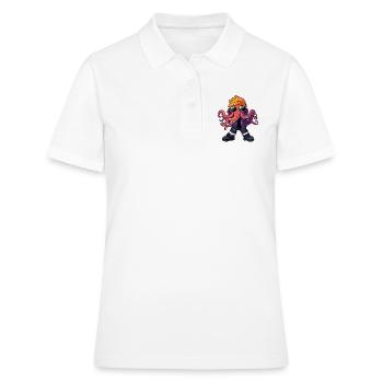 Octopus Cool BD - Polo Femme - blanc - Devant - Ailine (174cm)