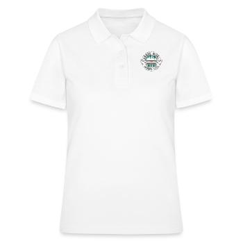 Canoë Canoë Vintage Canoë Plus - Polo Femme - blanc - Devant - Ailine (174cm)