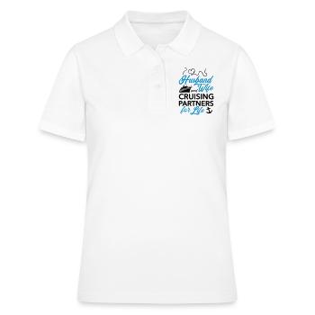 Kreuzfahrt - Frauen Polo Shirt - Weiß - Vorne - Ailine (174cm)