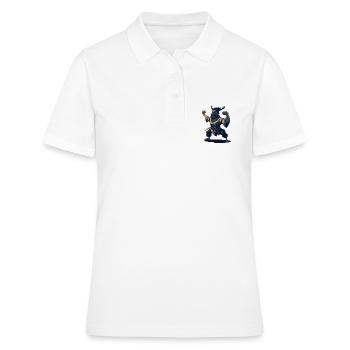 Jew Jitsu Hilarious Jiu Jitsu Pun Martial Arts - Frauen Polo Shirt - Weiß - Vorne - Ailine (174cm)