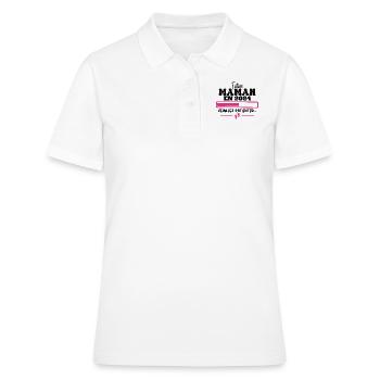 Future Maman 2024 Cadeau Nouvelle Naissance Maman - Polo Femme - blanc - Devant - Ailine (174cm)