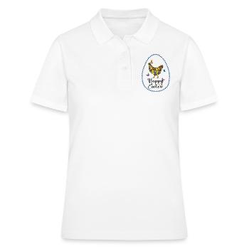 Colorful hen - Women's Polo Shirt - white - Front - Ailine (174cm)