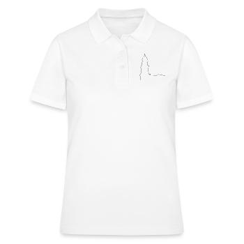 Hamburg Michel - Frauen Polo Shirt - Weiß - Vorne - Ailine (174cm)