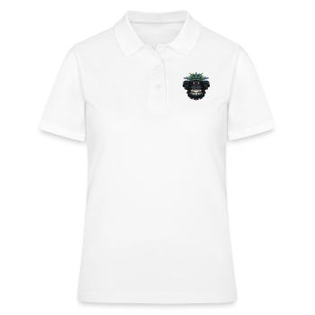 Tiki Chimpanzé - Polo Femme - blanc - Devant - Ailine (174cm)