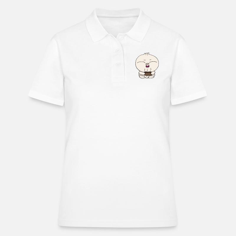 Dumpling - Women's Polo Shirt - white