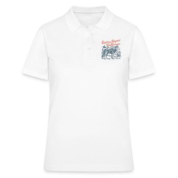 Erkunden Sie hinter dem Horizont - Frauen Polo Shirt - Weiß - Vorne - Ailine (174cm)