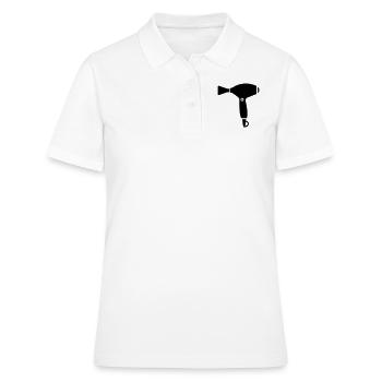 Föhn - Frauen Polo Shirt - Weiß - Vorne - Ailine (174cm)