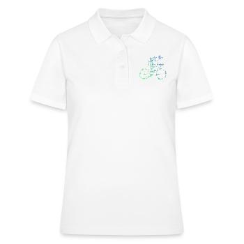 Vélo de route Vélo de route Cyclisme de route Cycliste de route - Polo Femme - blanc - Devant - Ailine (174cm)