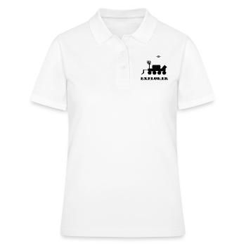 Space Mission Mars - Women's Polo Shirt - white - Front - Ailine (174cm)