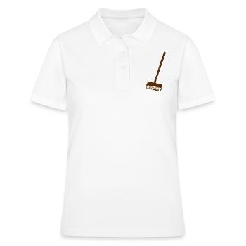 Balai - Polo Femme - blanc - Devant - Ailine (174cm)