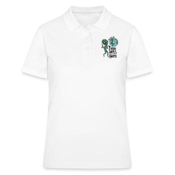Fléchettes de créatures extraterrestres - Polo Femme - blanc - Devant - Ailine (174cm)