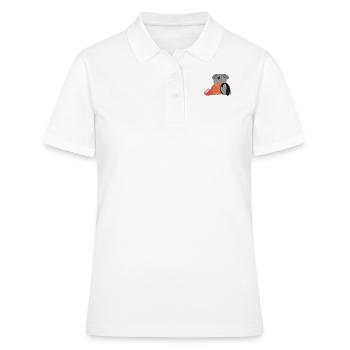 Koala va à l’école pour apprendre - Polo Femme - blanc - Devant - Ailine (174cm)