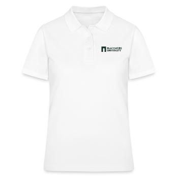 Blackmore University Hoodie - Frauen Polo Shirt - Weiß - Vorne - Ailine (174cm)