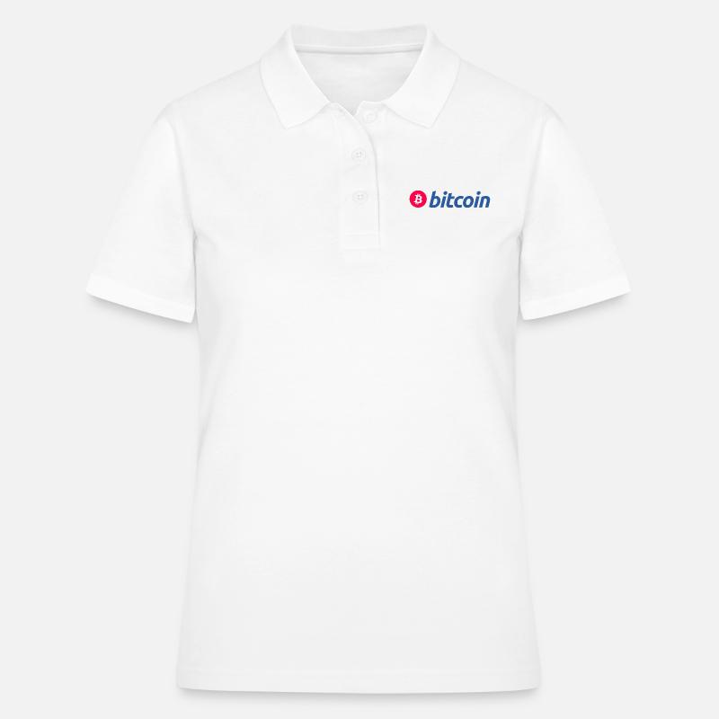 Bitcoin (Bitcoin) - Frauen Polo Shirt - Weiß