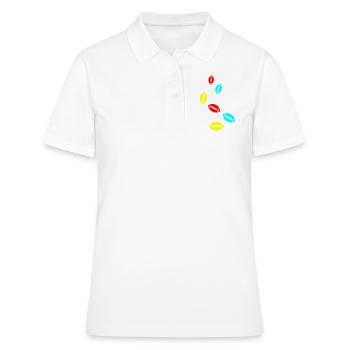 Icône de l’icône Football - Polo Femme - blanc - Devant - Ailine (174cm)