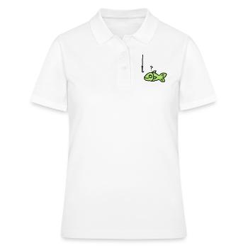 hameçon de poisson - Polo Femme - blanc - Devant - Ailine (174cm)